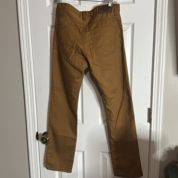 Dickies Jeans Men’s Size 30x30 Tan Slim Straight Leg - Picture 3 of 5